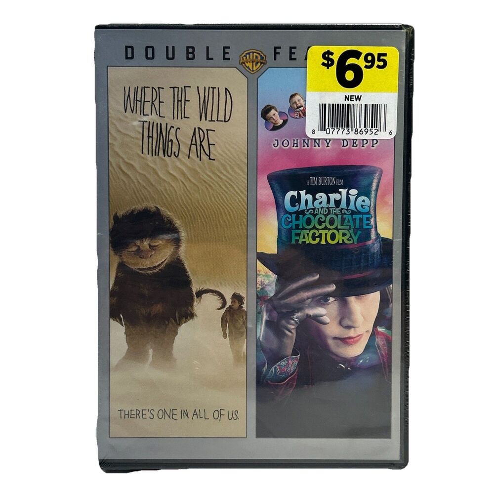 Where the Wild Things‎ Are / Charlie and Chocolate (DVD)